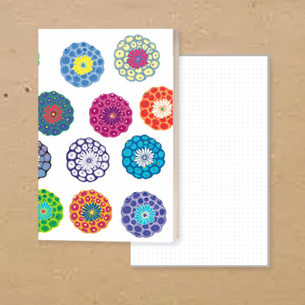 Colorful Peyotes on Whiter